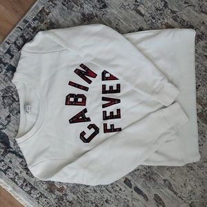 J Crew Cabin Fever Sweatshirt Size XXS